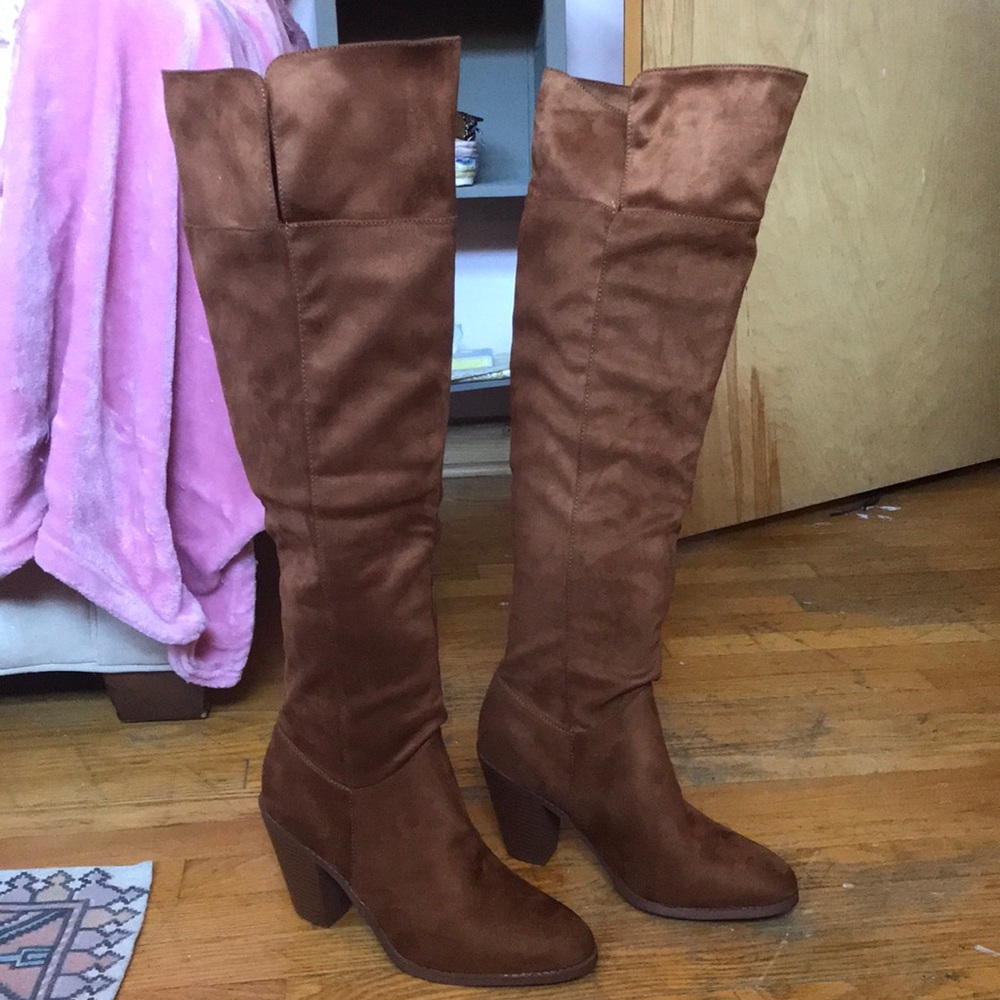 Rue21 Booties | Knee High Slip On Booties